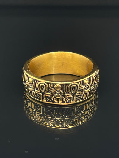 Khepra ANKH Ring