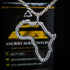 MotherLand Africa Outline Necklace & Ring Bundle