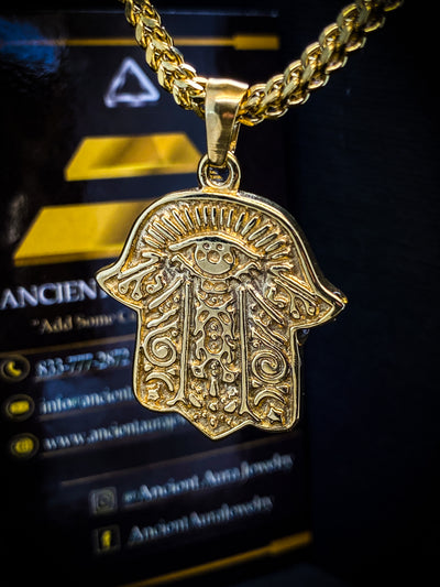 Hamsa Gold Chain
