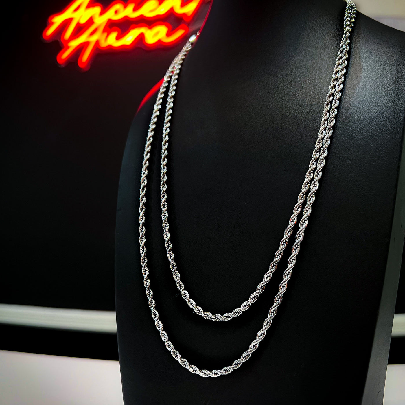 Rope Chains Silver Bundle